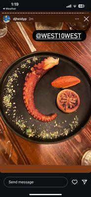 Octopus with Romesco