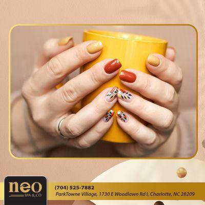 Looking for a new nail design? Our talented technicians are up-to-date with the latest trends and can create a custom look just for you.