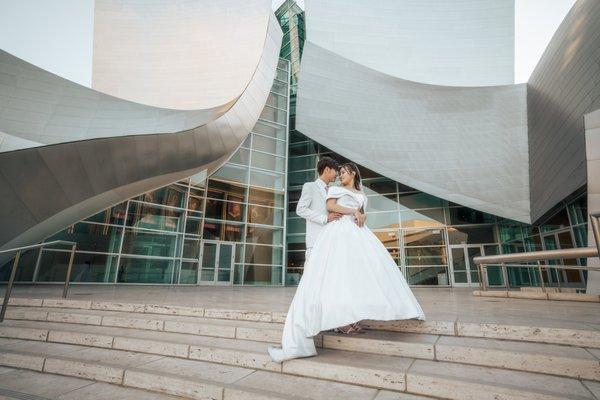 Engagement Shoot in Downtown Los Angeles