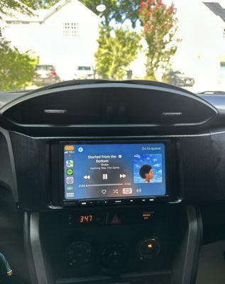 Sony head unit