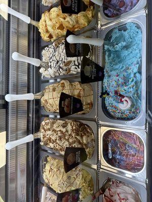 Gelato flavors!