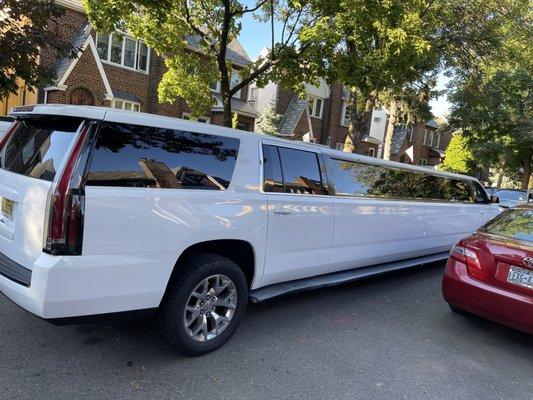 20 passenger Stretch Escalade