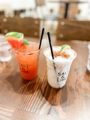 Watermelon and coconut marg