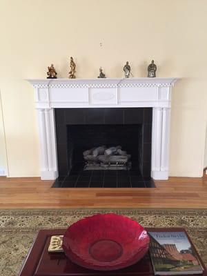 This mantelpiece was recently installed by The FirePlace Place.