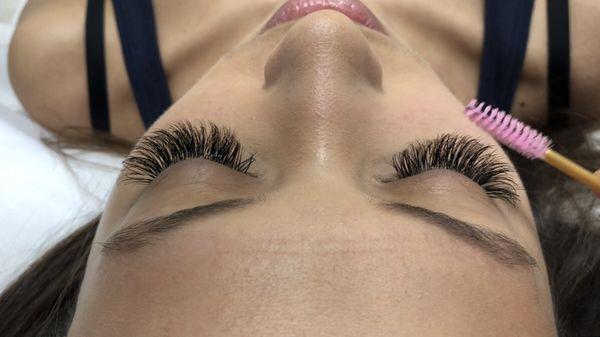 Eyelash extensions ~ Volume set