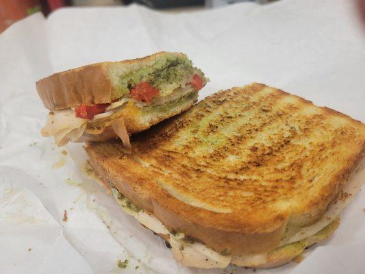 Turkey Pesto Panini