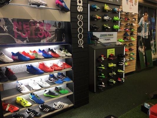 So many cleats to choose from!