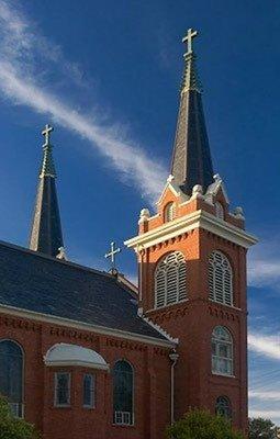 SACRED HEART CHURCH IN RED BLUFF CA (DIFFERENT VIEW)