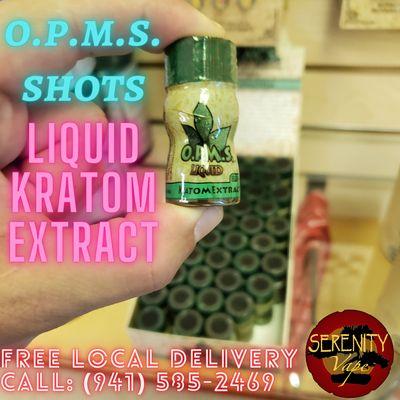 O.P.M.S. Liquid Kratom shots