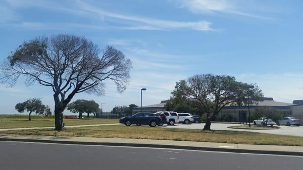 This school is situated next to a beach-type area and hiking trail. I hope to get hired!