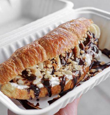 Yogurt Sandwich (banana chocolate)