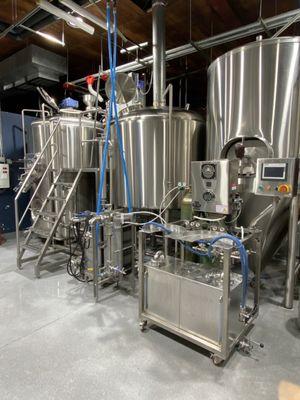 Brewing area