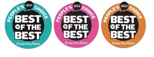 Voted 'Best Physical Therapy' in Tampa Bay 2021, 2022 & 2023