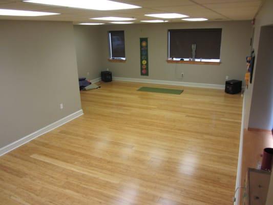 new yoga room