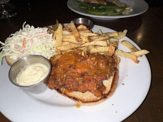 Fried Buffalo Chicken Sandwich