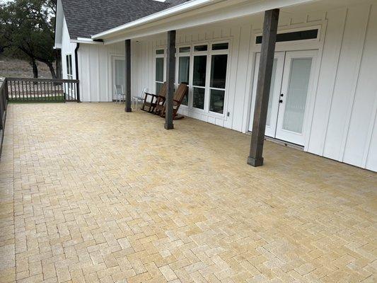 Paver Patio Overlay