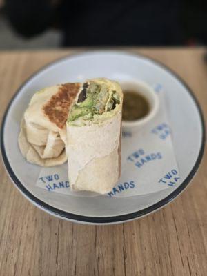 Veggie burrito