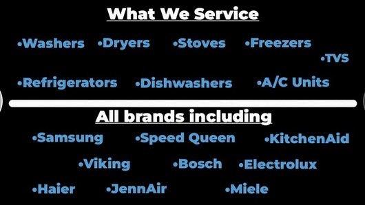 What we service and more