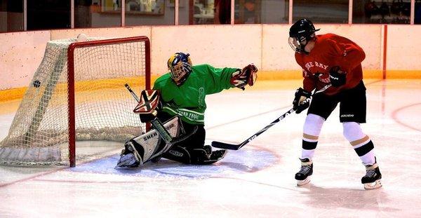 Check our website for Drop In Hockey and Stick & Puck times