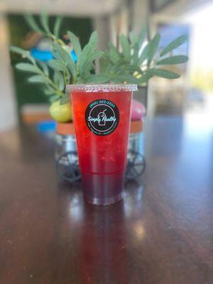 Blackberry Strawberry Turbo tea