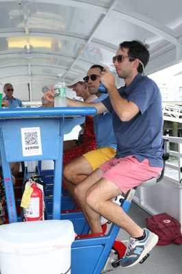 Pedal as much as you'd like, or sit back and relax and let the motor do the work. A Cycleboat cruise is about enjoying time on the water.