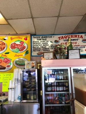 Mom & pop Taqueria cash only