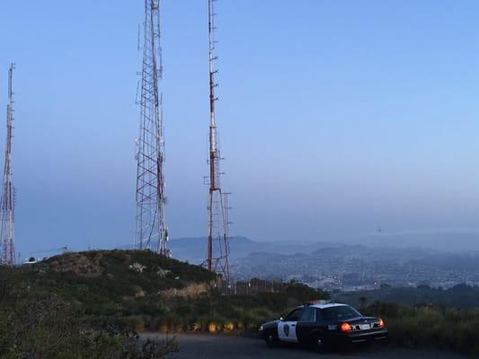 DCPD overlooking all of Daly City