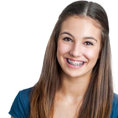 Smiling Teen Braces at Summit Orthodontics in Fontana, CA