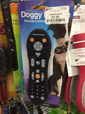 My dog doesn't need this, looks like training for the real one.