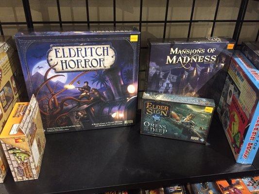 They had a lot of these neat Lovecraft strategy games too.