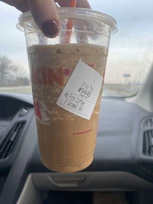 Caramel Frozen Coffee