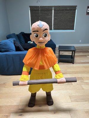 Custom Aang piñata from Avatar: The Last Airbender