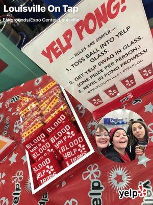 The Yelp Squad always brings the most fun and the best swag!  #YelpLou