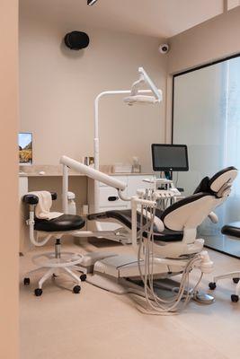 Dental exam chair