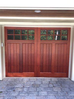 Stain grade door