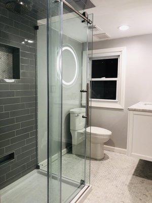 Complete bathroom renovation