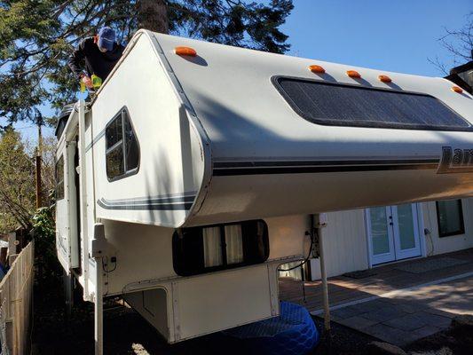 cabover roof repair