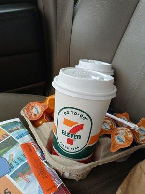 Had to go to 7/11 for coffee because none was made at SoHo