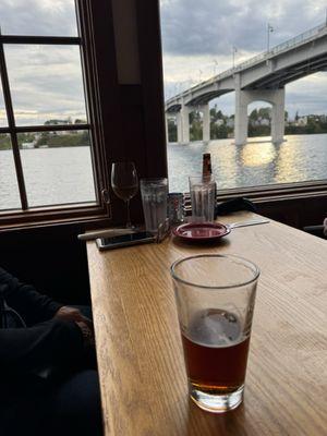 A great view of the Manette Bridge