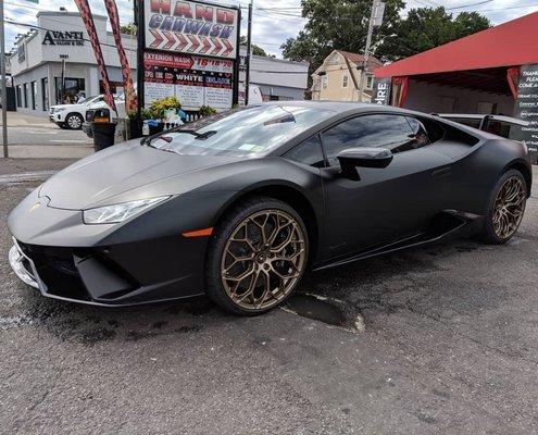 Lamborghini Huracan Performante Dressed With Our High Performance Ceramic Tint (20%)