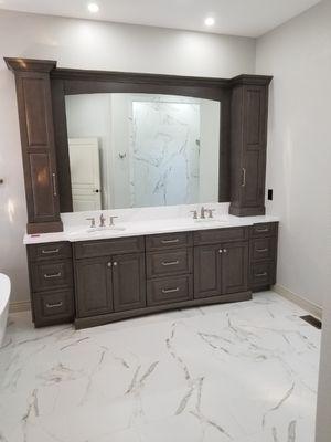 Beautiful custom vanity