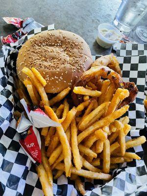 Western BBQ burger