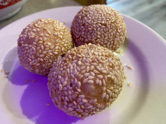 麻团儿 - sesame balls dimsum