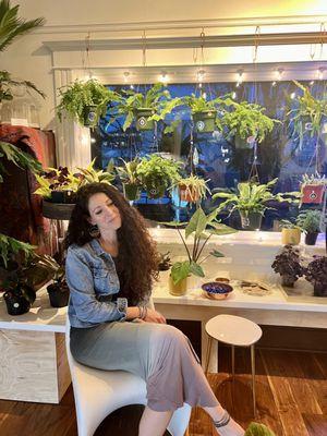 This woman rules. Ask this plant goddess anything about plants