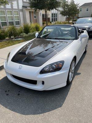 S2000 Lexus Pearl White