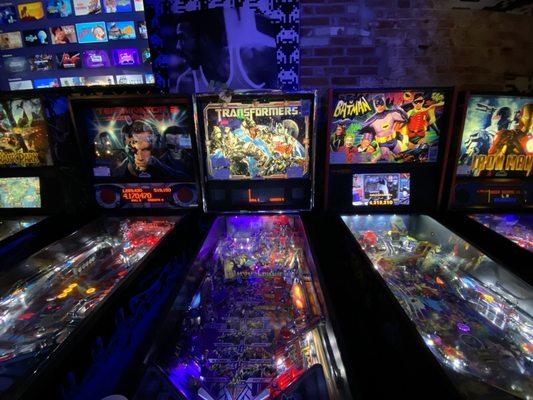 Pinball machines!!