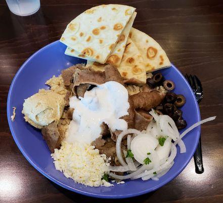 Gyro Plate at Freska