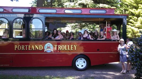 Bachelorette Party Wine Tour Anyone..warn days..go convertible..trolley..or enclosed..always fun