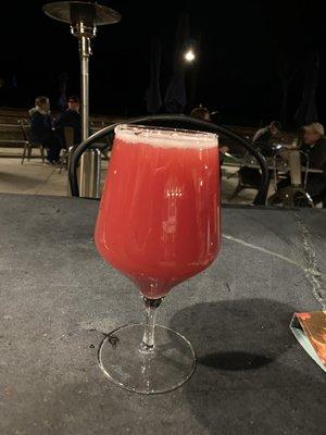 Lavendar black currant sour - yummy!