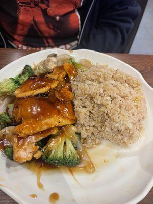 Salmon hibachi